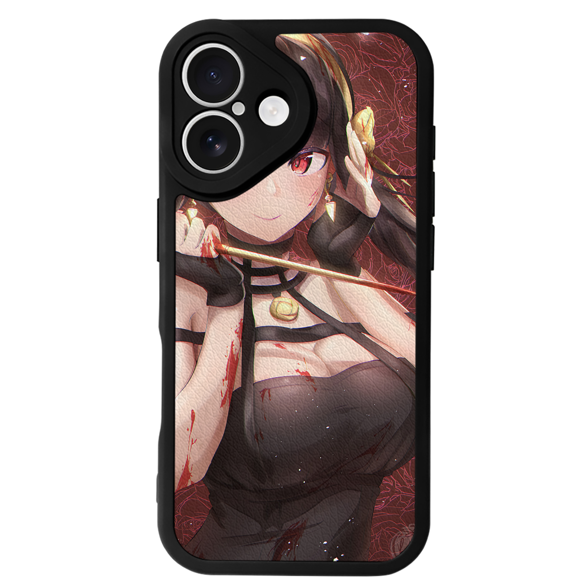（画像用） SPY×FAMILY间谍家家酒 【iPhone 16シリーズ対応】シリコンスマホケース（レザー調） 材質：シリコン